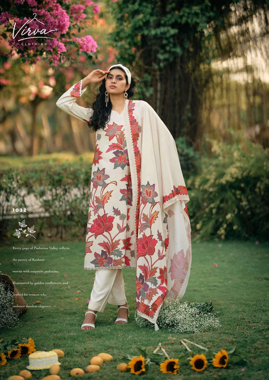 Virva Clothing Pashmina Valley Viscose Pashmina Dress Material