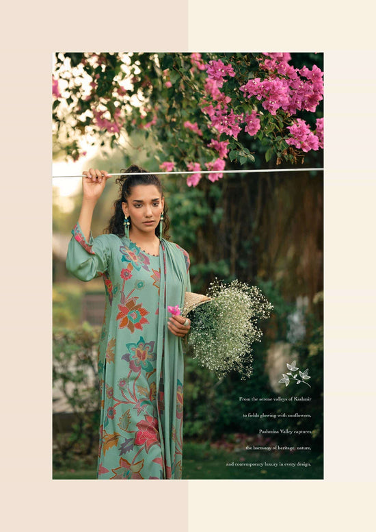 Virva Clothing Pashmina Valley Viscose Pashmina Dress Material
