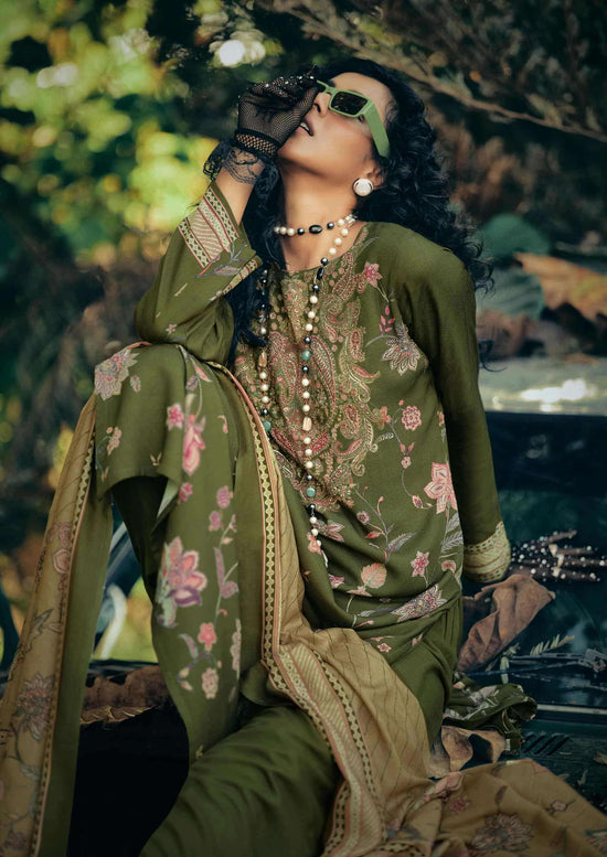 Virva Vintage Vouge Viscose Pashmina Dress Material
