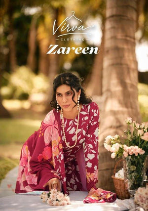 Virva Zareen Viscose Pashmina Dress Material