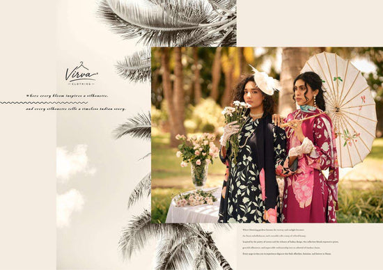 Virva Zareen Viscose Pashmina Dress Material
