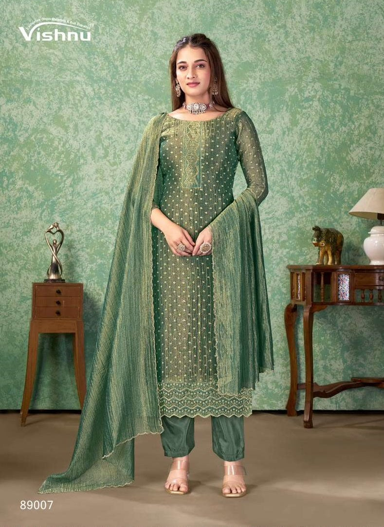 VISHNU FARAH Fancy Dress Material