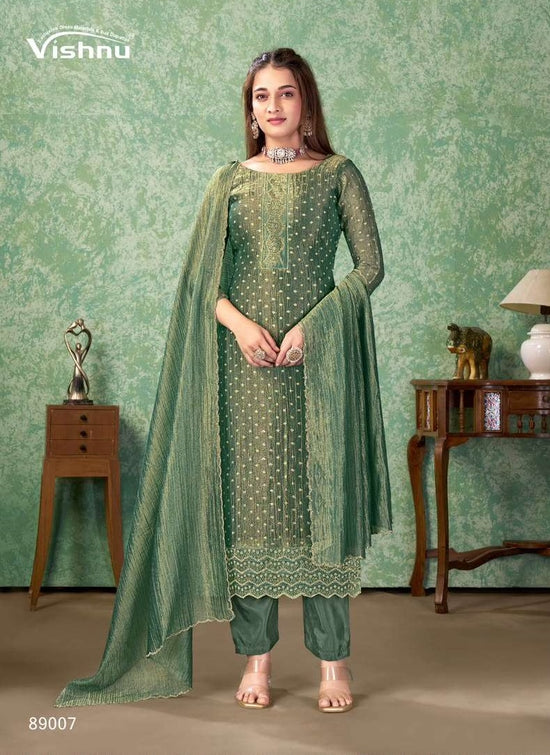 VISHNU FARAH Fancy Dress Material