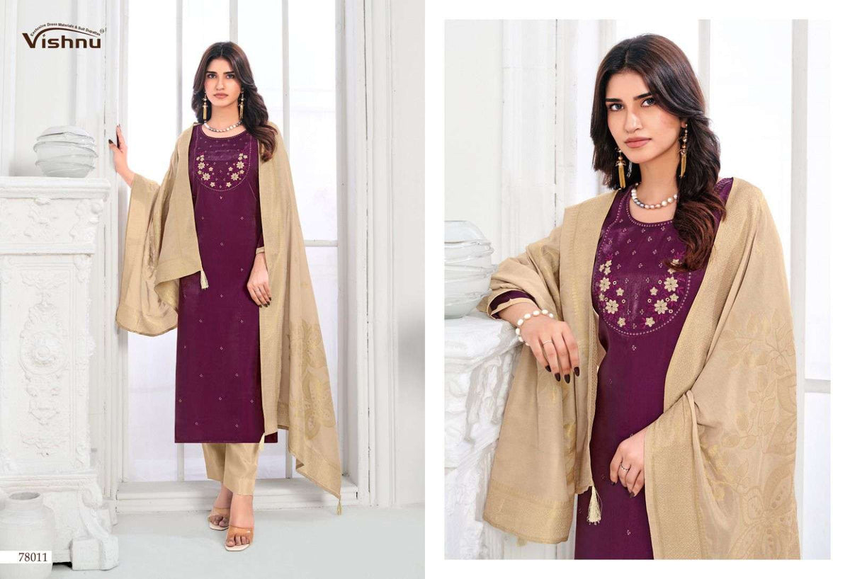 Vishnu Mumkeen Modal Dress Material