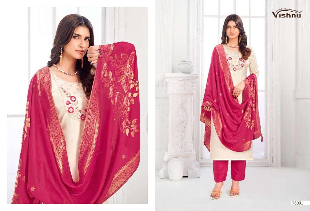 Vishnu Mumkeen Modal Dress Material