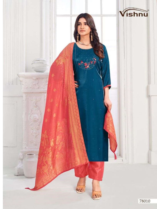 Vishnu Mumkeen Modal Dress Material