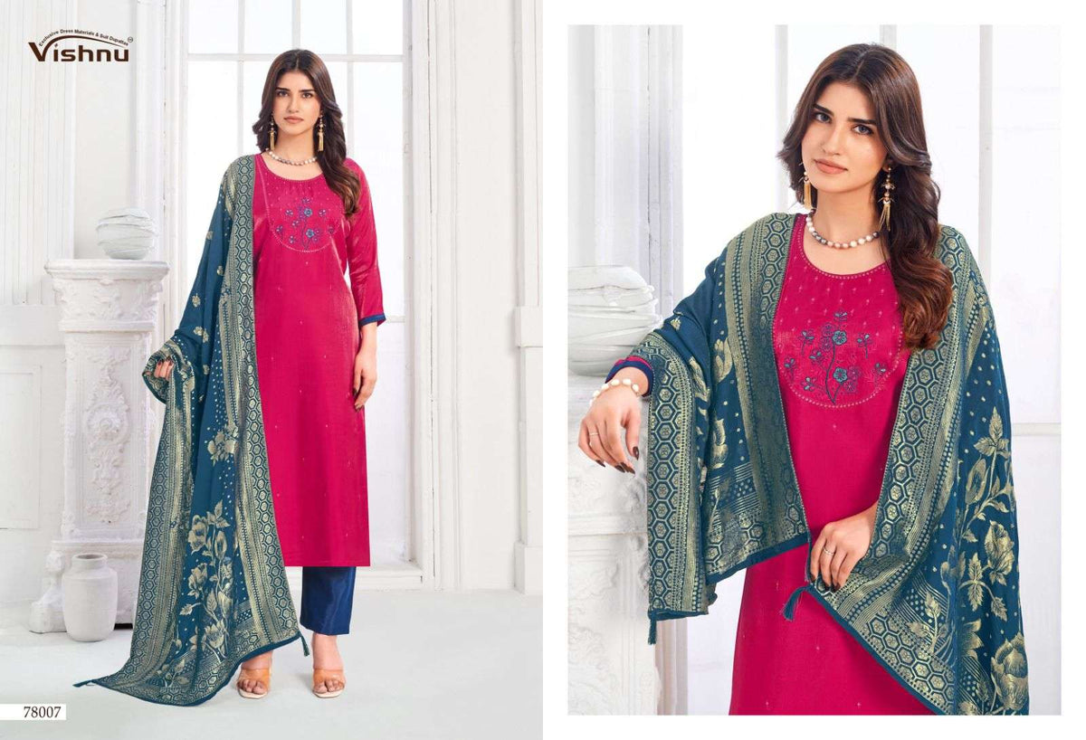 Vishnu Mumkeen Modal Dress Material