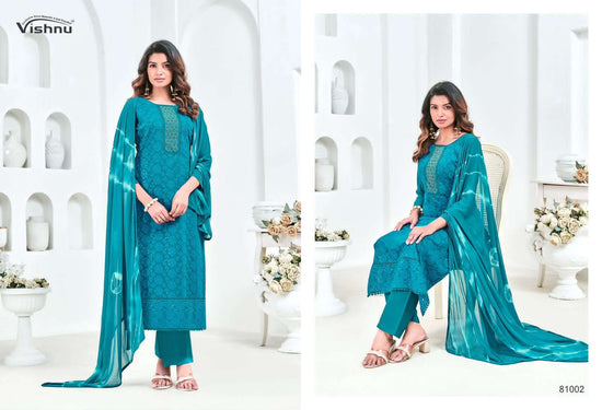 Vishnu Zulfat Vol 7 Georgette Designer Salwar Suit Set