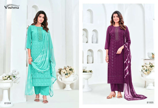 Vishnu Zulfat Vol 7 Georgette Designer Salwar Suit Set