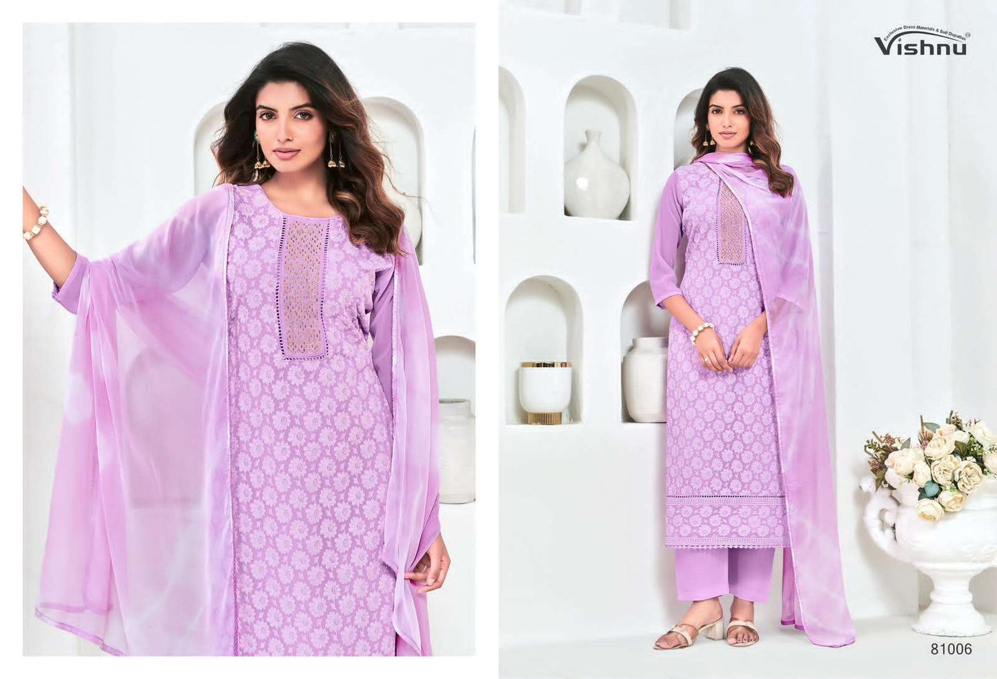 Vishnu Zulfat Vol 7 Georgette Designer Salwar Suit Set