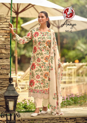 Vivek Fashion Amaya Cotton Dress Material