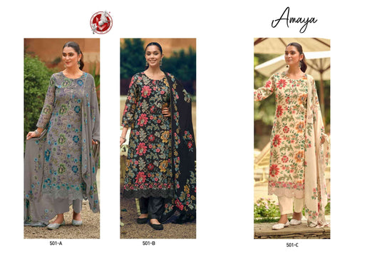 Vivek Fashion Amaya Cotton Dress Material