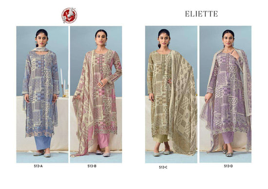 Vivek Fashion Eliette Cotton Pakistani Suit - Amrah Wholesale