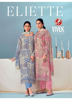 Vivek Fashion Eliette Cotton Pakistani Suit