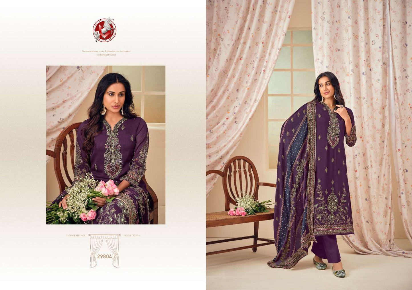 Vivek Fashion Fashion World Vol 51 Premium Georgette Dress Material