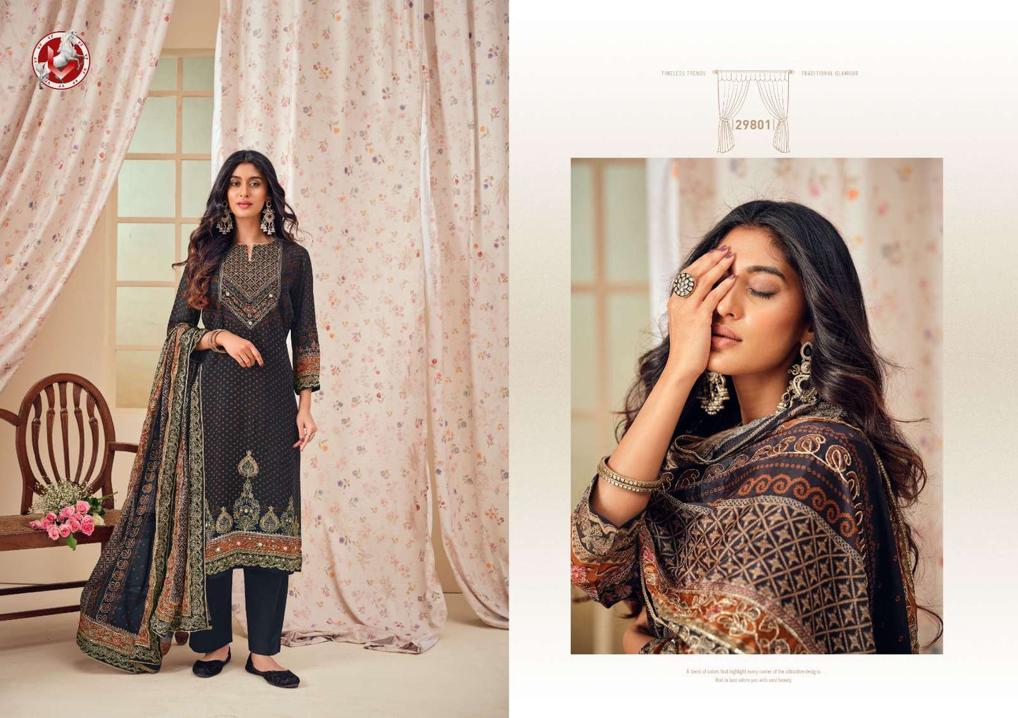 Vivek Fashion Fashion World Vol 51 Premium Georgette Dress Material