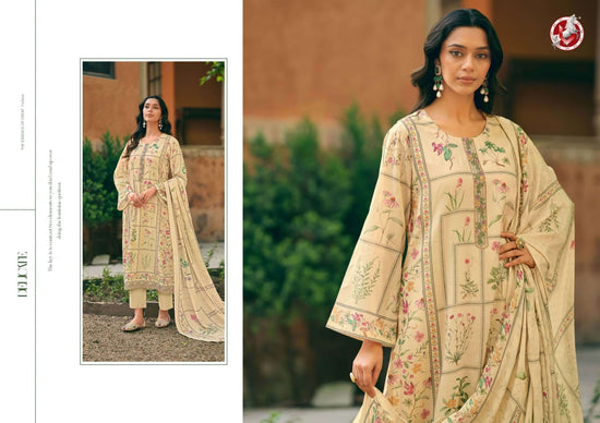 Vivek Fashion Juliette Cotton Dress Material - Amrah Wholesale