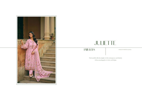 Vivek Fashion Juliette Cotton Dress Material - Amrah Wholesale