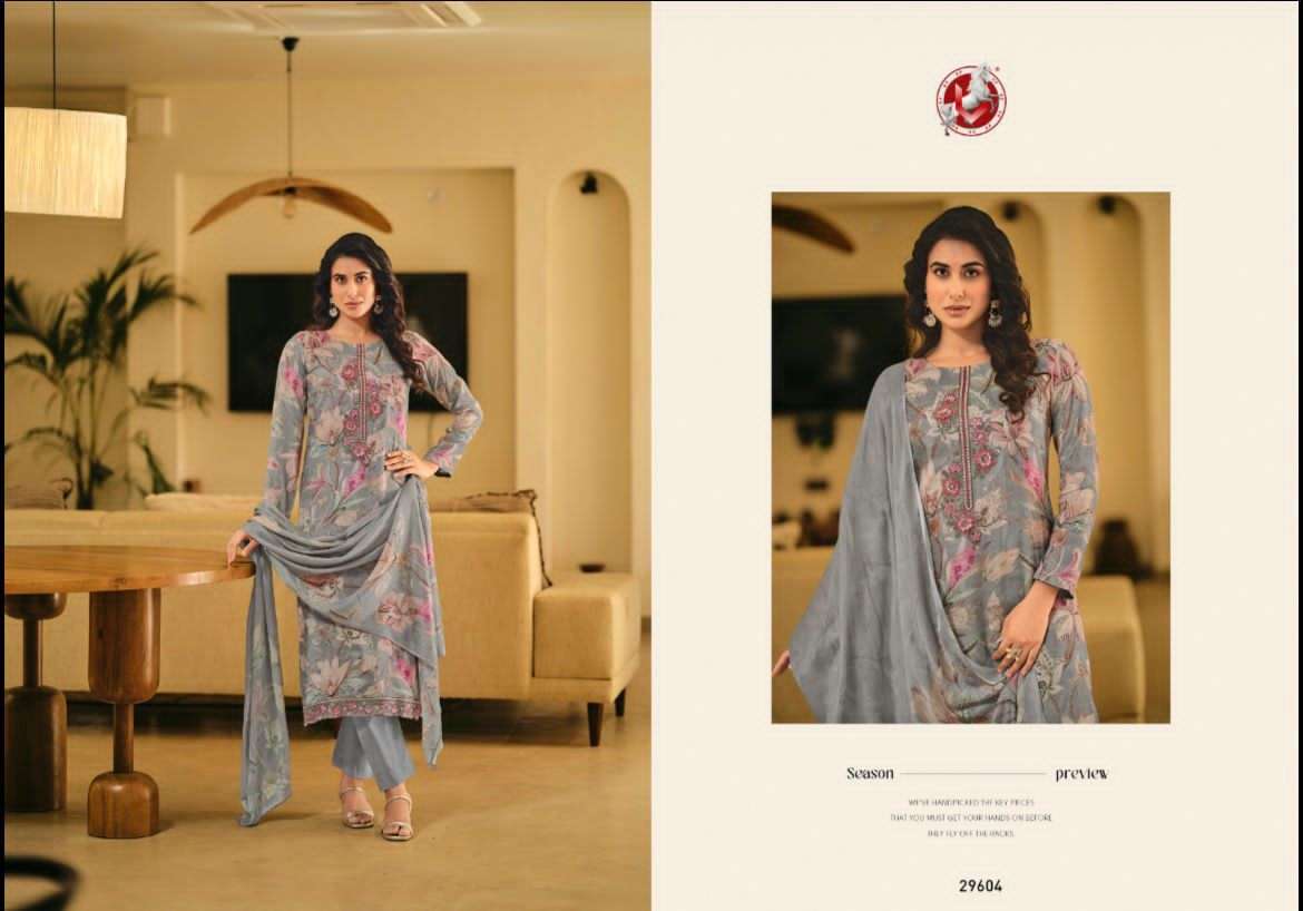 Vivek Fashion Kajal Vol 3 Muslin Digital Print Dress Material