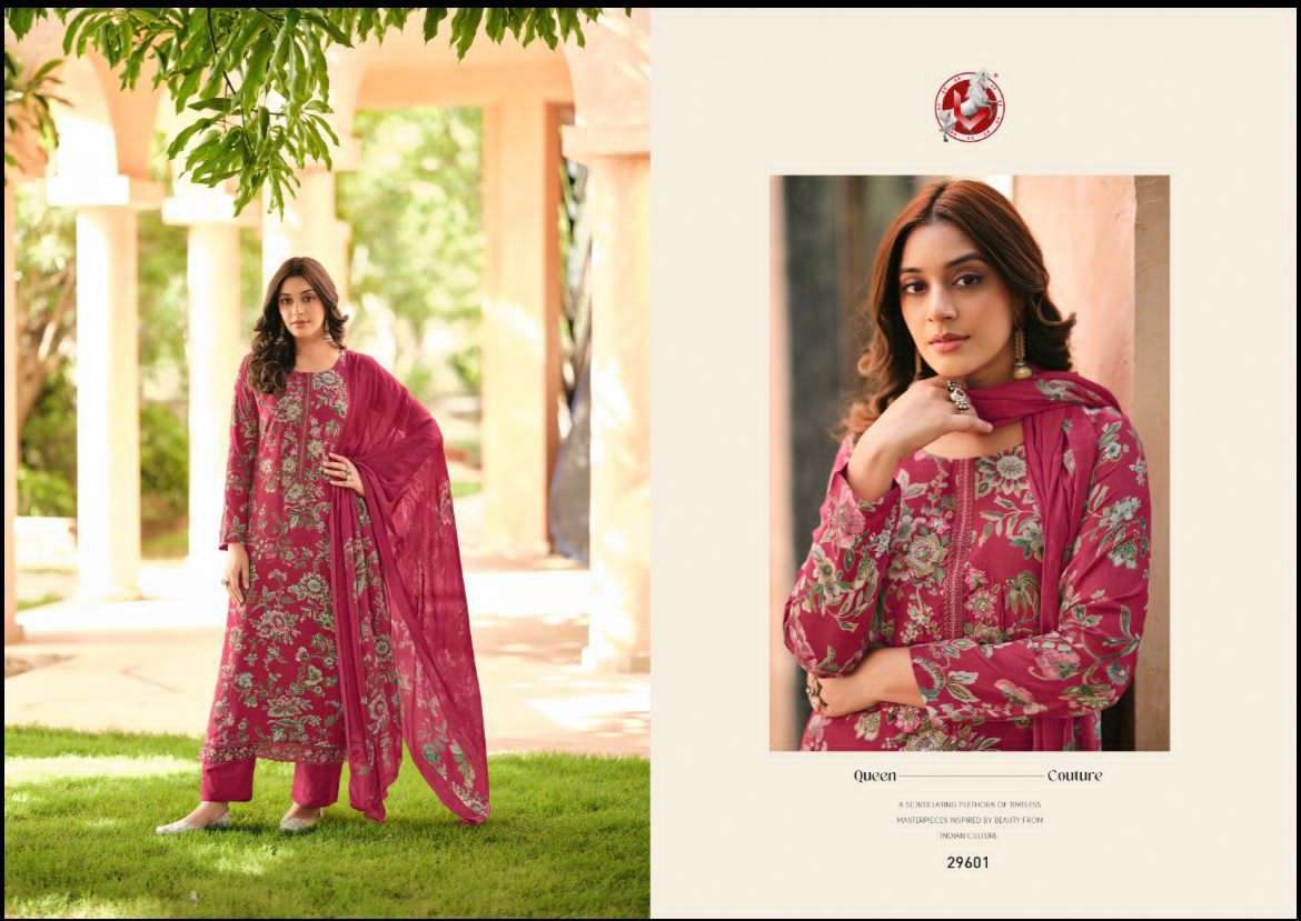 Vivek Fashion Kajal Vol 3 Muslin Digital Print Dress Material