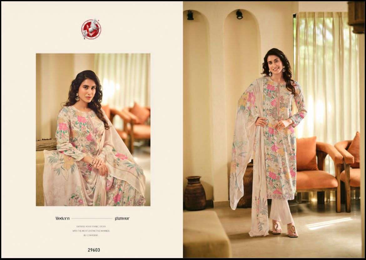Vivek Fashion Kajal Vol 3 Muslin Digital Print Dress Material