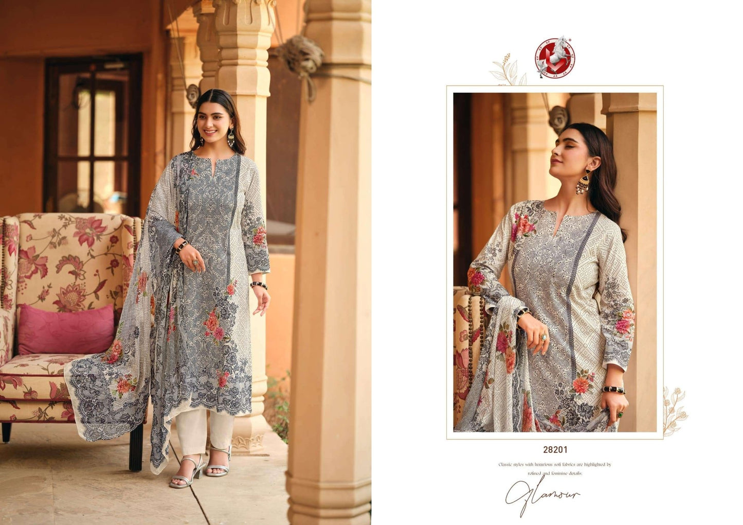 Vivek Fashion Muraya Dress Material Wholesale Catalogue - Amrah Wholesale