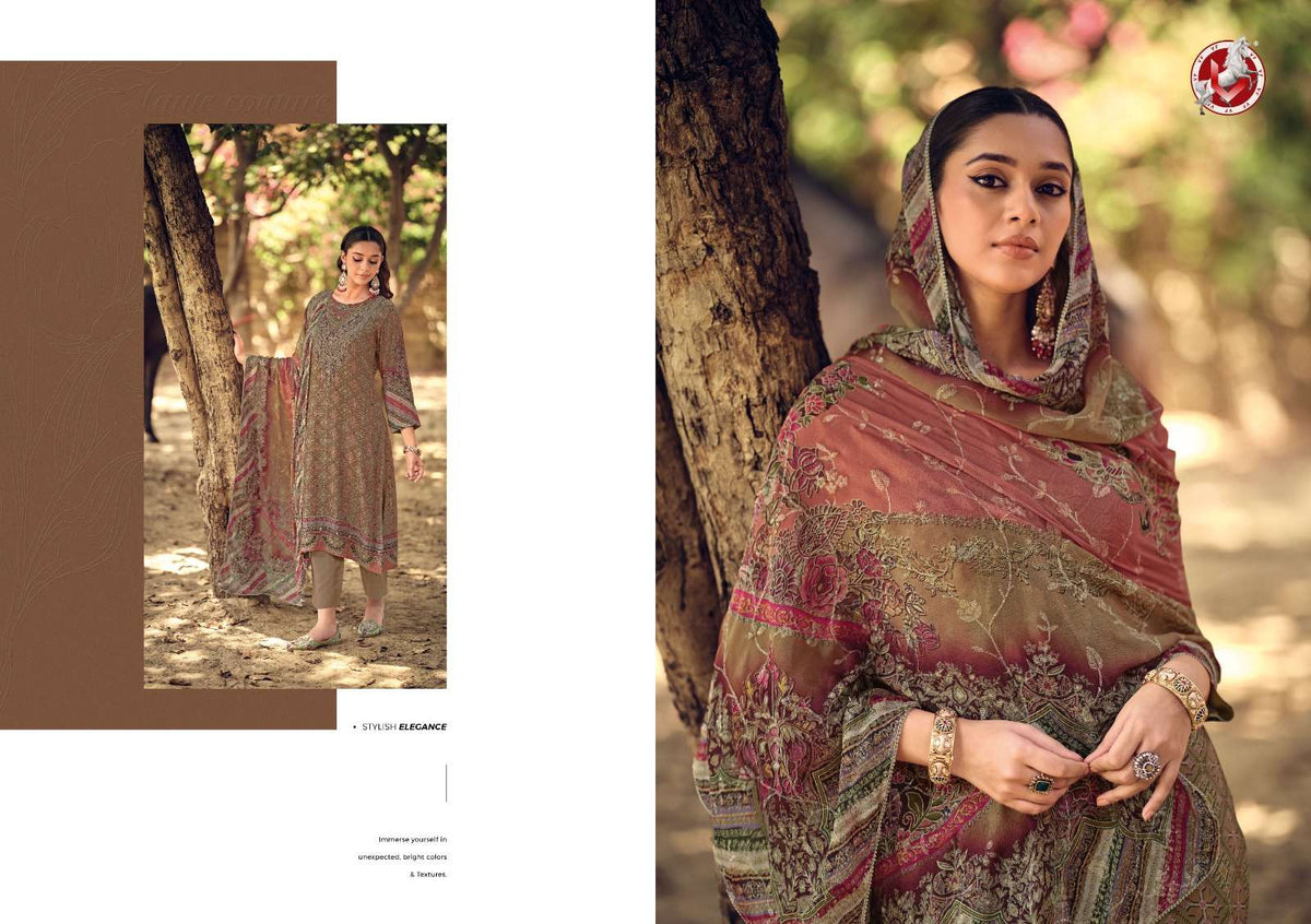 Vivek Fashion Parina Vol 35 Premium Modal Silk Dress Material - Amrah Wholesale