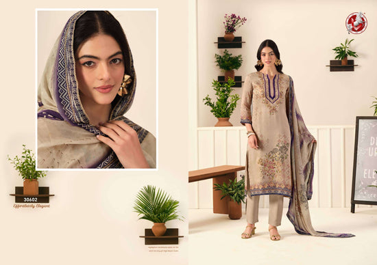 Vivek Fashion Parina Vol 37 Fancy Satin Salwar Suit Collection