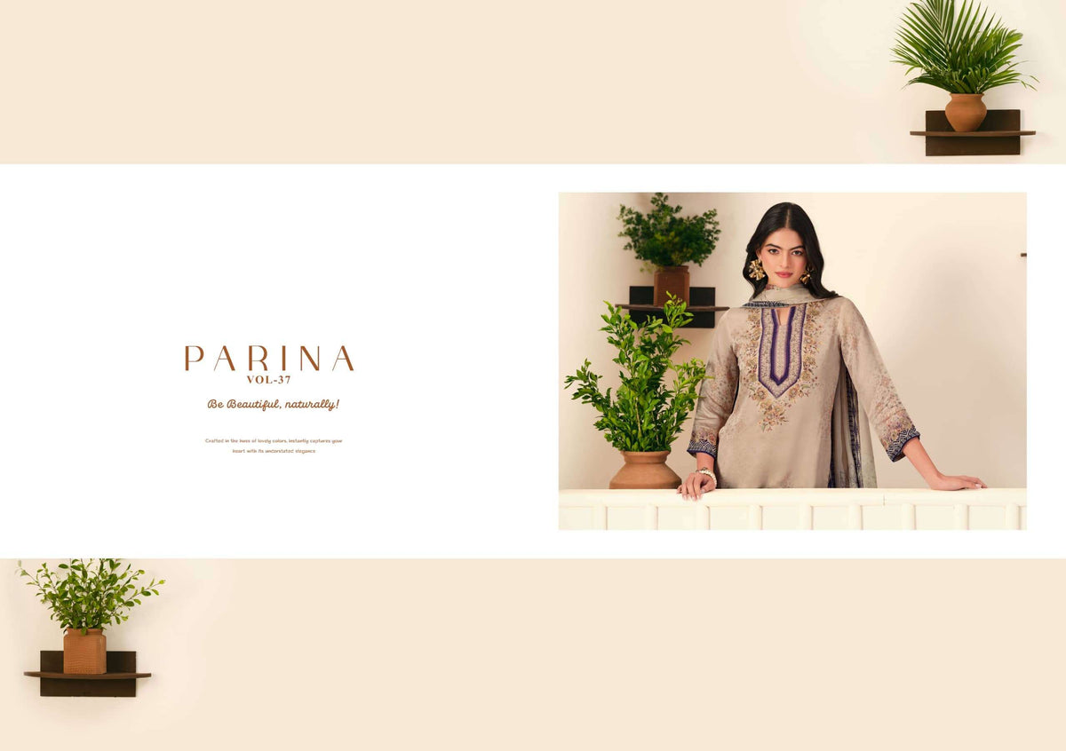 Vivek Fashion Parina Vol 37 Fancy Satin Salwar Suit Collection