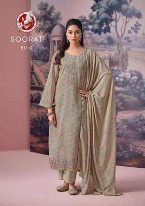Vivek Fashion Soorat Premium Mul Cotton Pakistani Suit