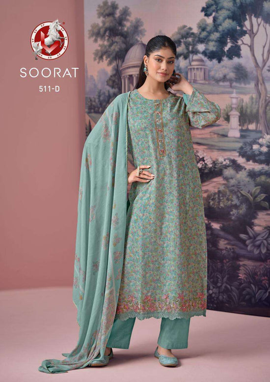 Vivek Fashion Soorat Premium Mul Cotton Pakistani Suit - Amrah Wholesale