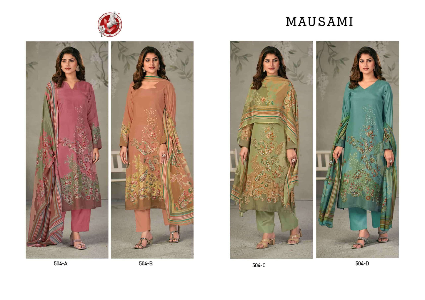 Vivek Fashion Mausami Cotton Dress Material