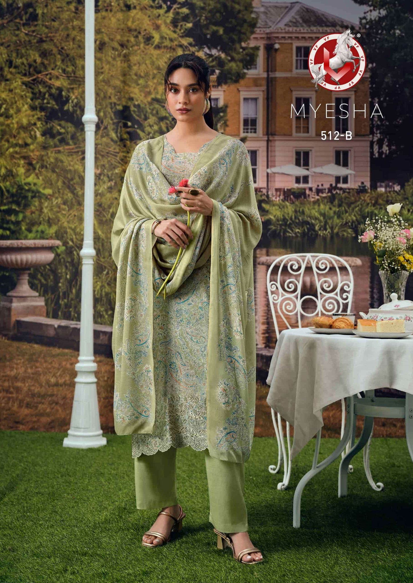 Vivek Fashion Myesha Cotton Dress Material