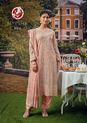 Vivek Fashion Myesha Cotton Dress Material