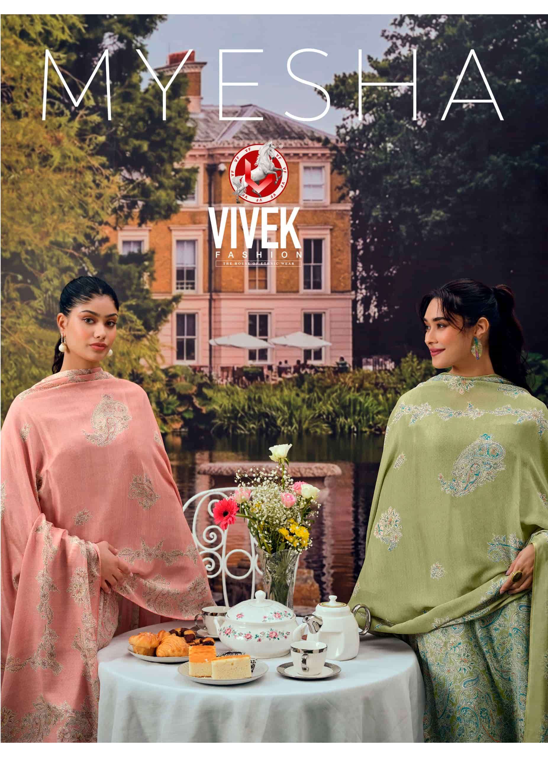 Vivek Fashion Myesha Cotton Dress Material