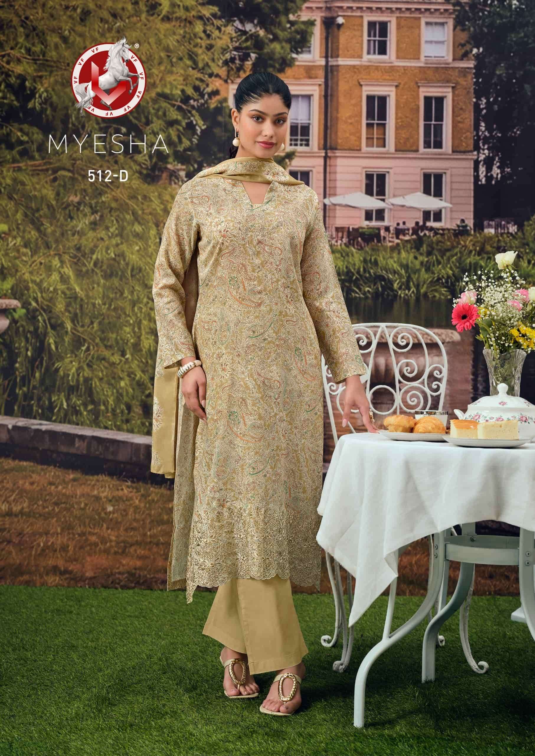 Vivek Fashion Myesha Cotton Dress Material