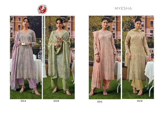 Vivek Fashion Myesha Cotton Dress Material