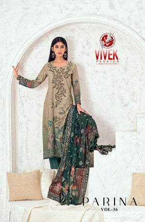 Vivek Fashion Parina Vol 36 Premium Modal Silk Dress Material