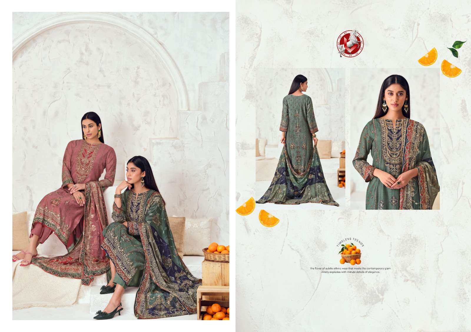 Vivek Fashion Parina Vol 36 Premium Modal Silk Dress Material