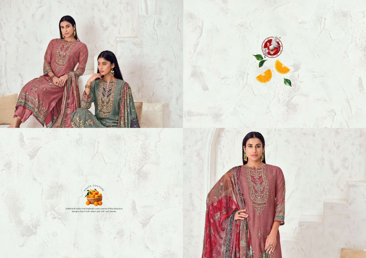 Vivek Fashion Parina Vol 36 Premium Modal Silk Dress Material