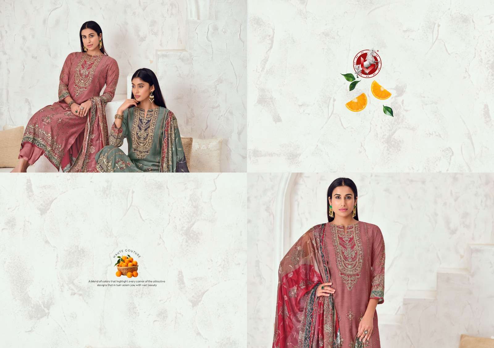 Vivek Fashion Parina Vol 36 Premium Modal Silk Dress Material