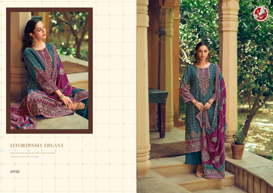Vivek Fashion Tanisha Vol 7 Premium Tissue Silk Dress Material