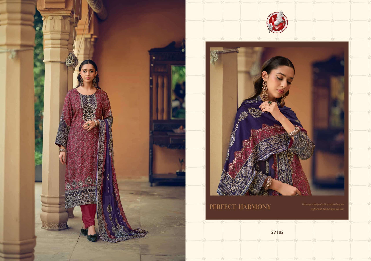 Vivek Fashion Tanisha Vol 7 Premium Tissue Silk Dress Material