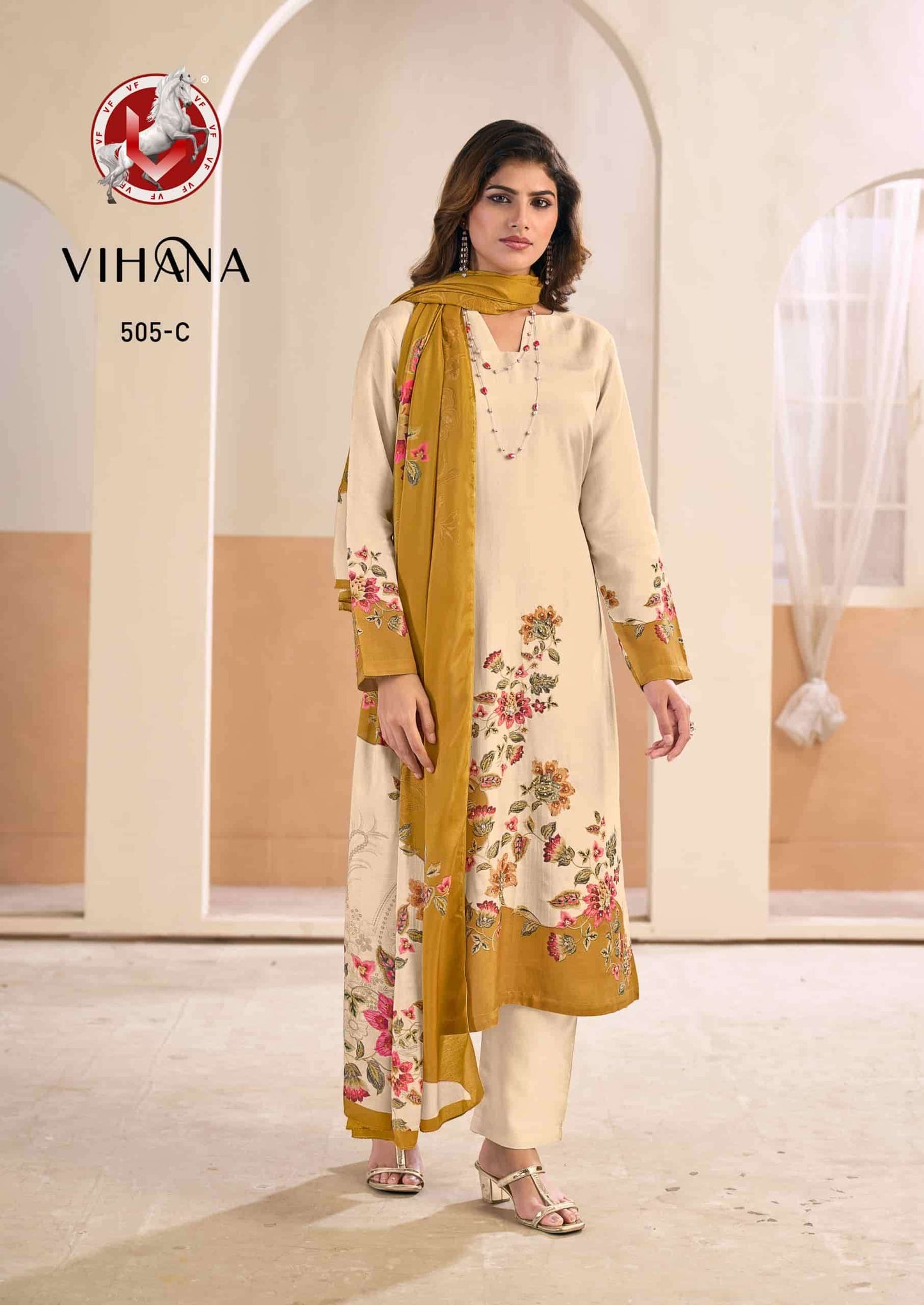 Vivek Fashion Vihana Cotton Dress Material