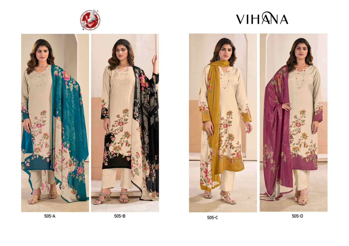 Vivek Fashion Vihana Cotton Dress Material