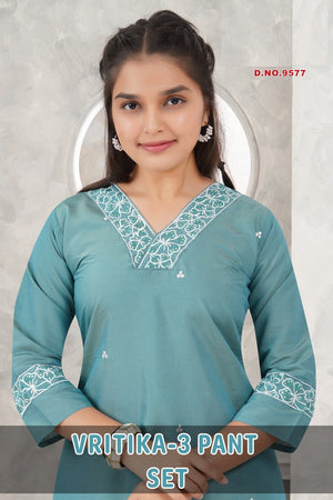 Vritika Vol 3 Pant Set