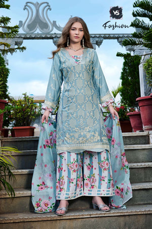 VS.FASHION 2751 Rayon Pakistani Suit Set