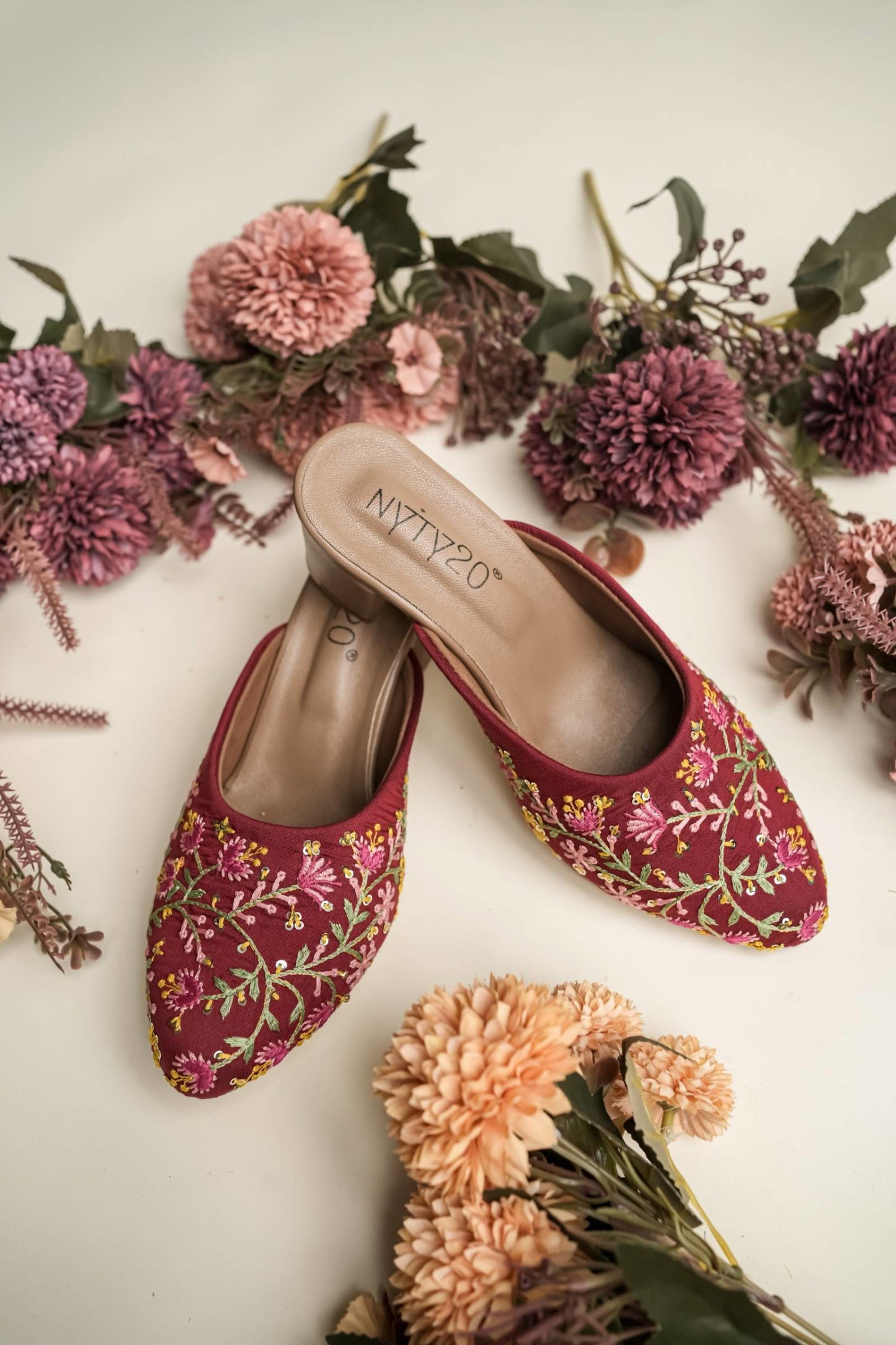 Womens Multicolor Heels Jutti Vol 1