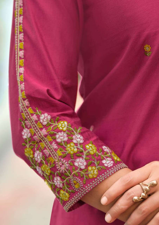 Woodee Hoor Heavy Viscose Gadhwal Salwar Suit Set