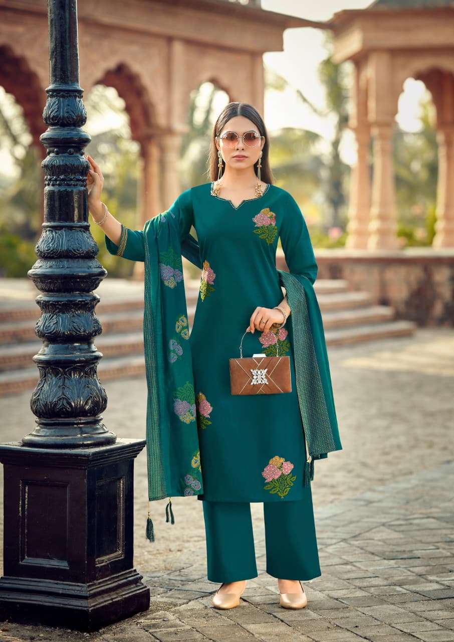 Woodee Mahek Cotton Salwar Suit Set - Amrah Wholesale